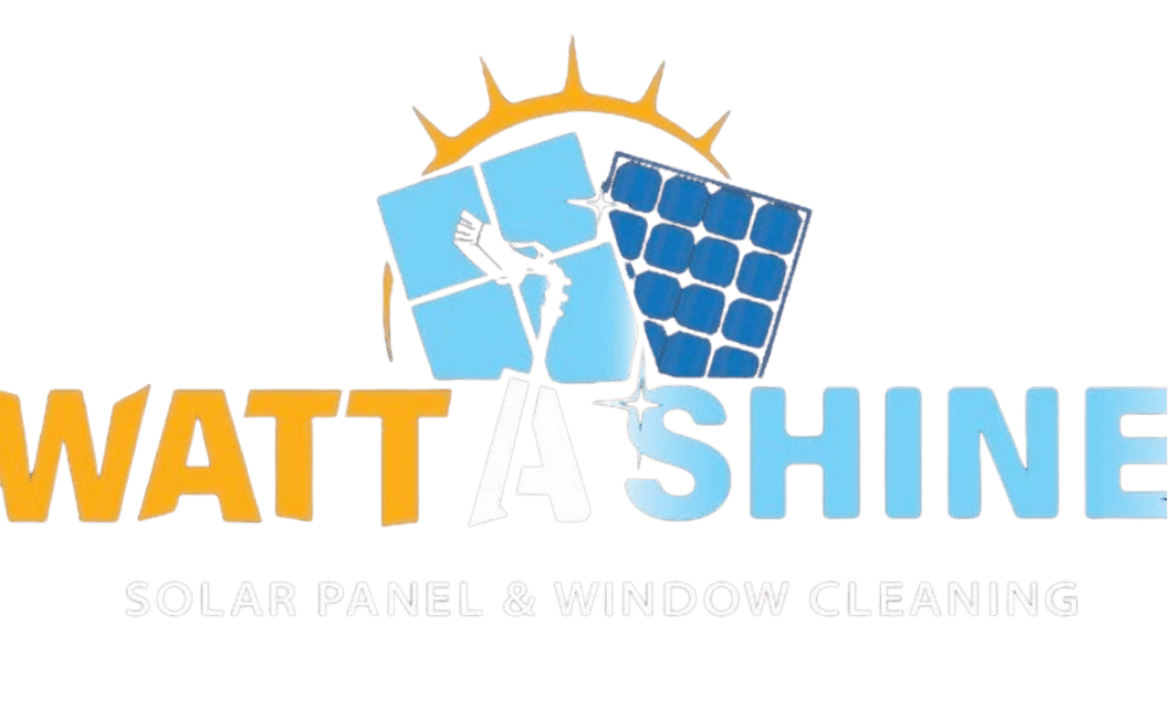 Watt A Shine - Professional Solar Panel and Window Cleaning Company Logo