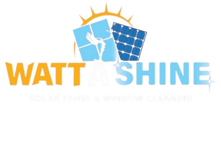 Watt A Shine - Professional Solar Panel and Window Cleaning Logo