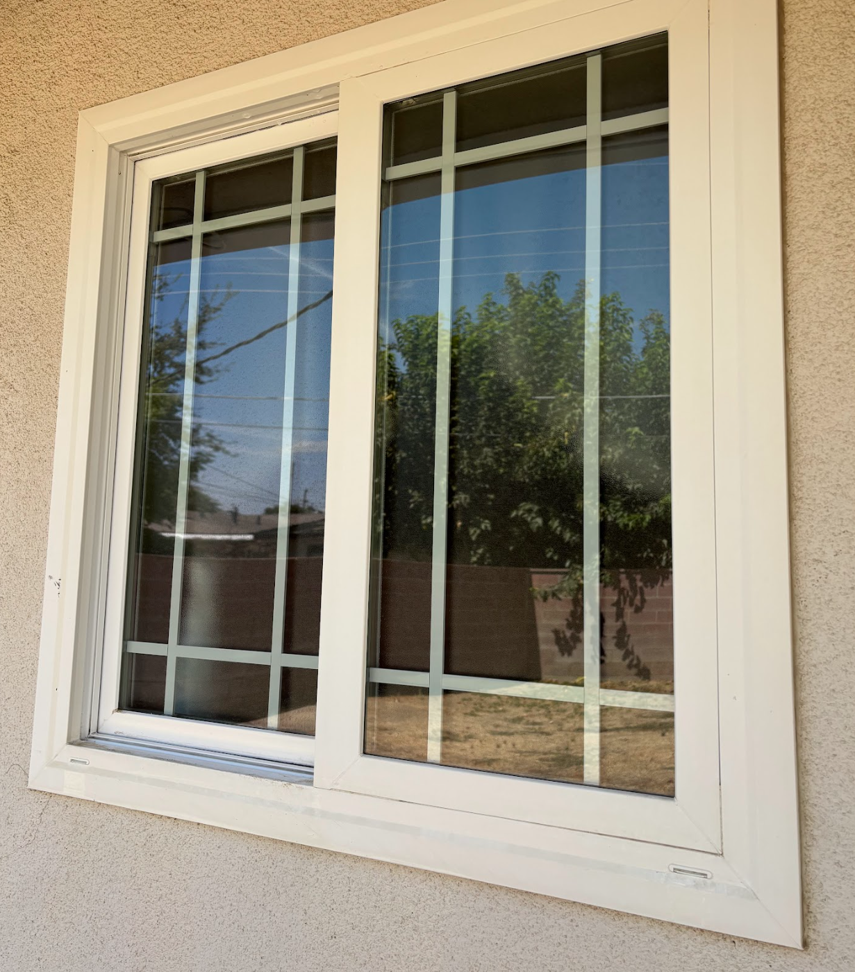 Professional window cleaning results